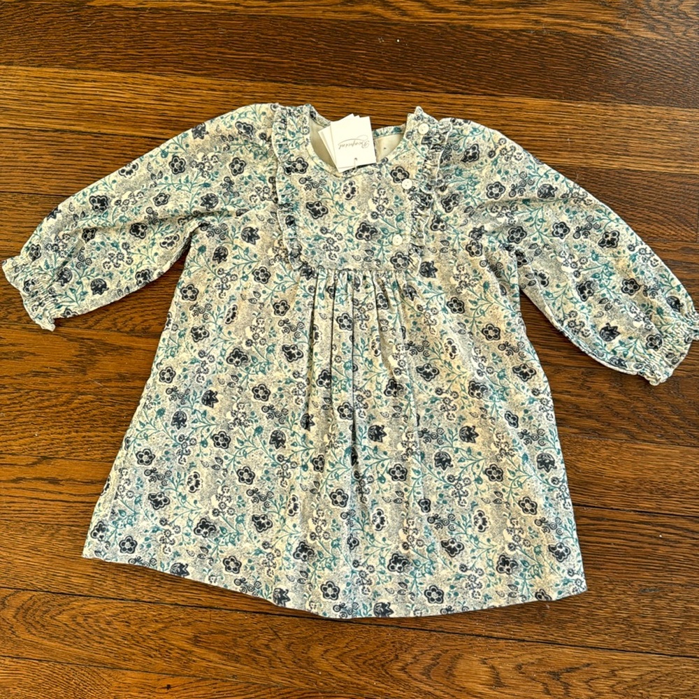 NEW Bonpoint Taelia Floral Dress